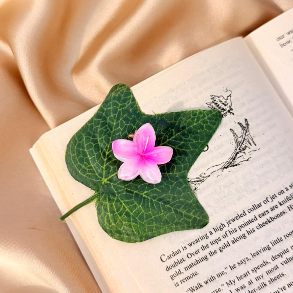 MIni Flower Claw Clips-Pack Of 6