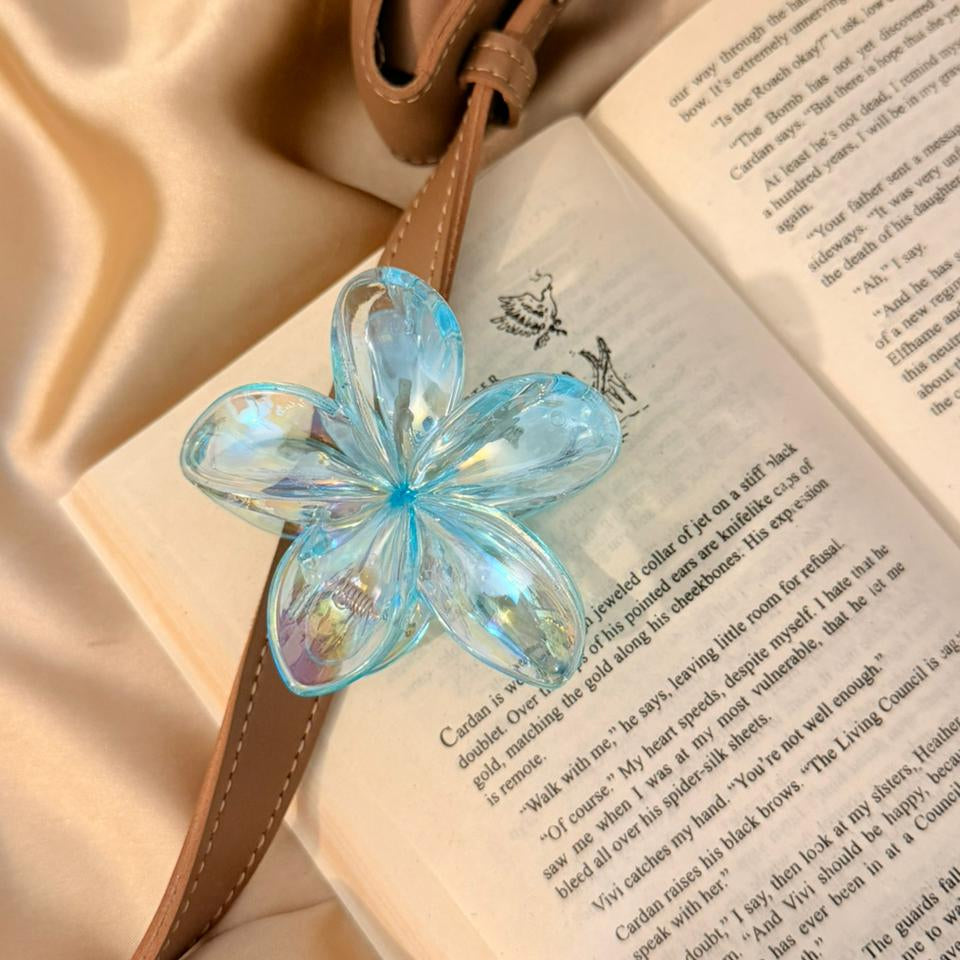 Crystal Petal Claw Clips-In Multiple Colours