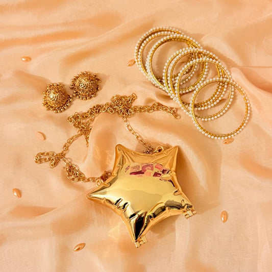 Golden Star Clutch