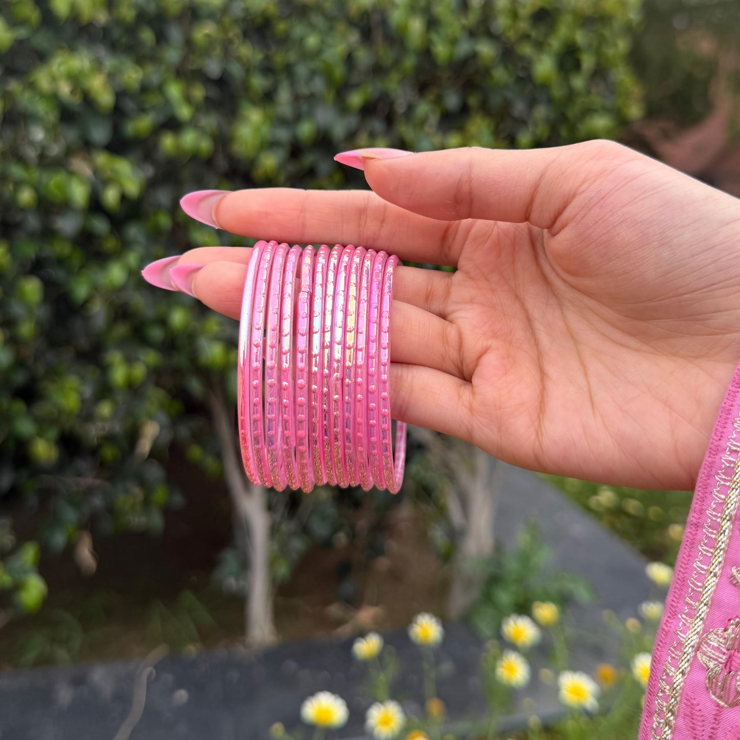 Barbie Glass Bangles-Multiple Colours