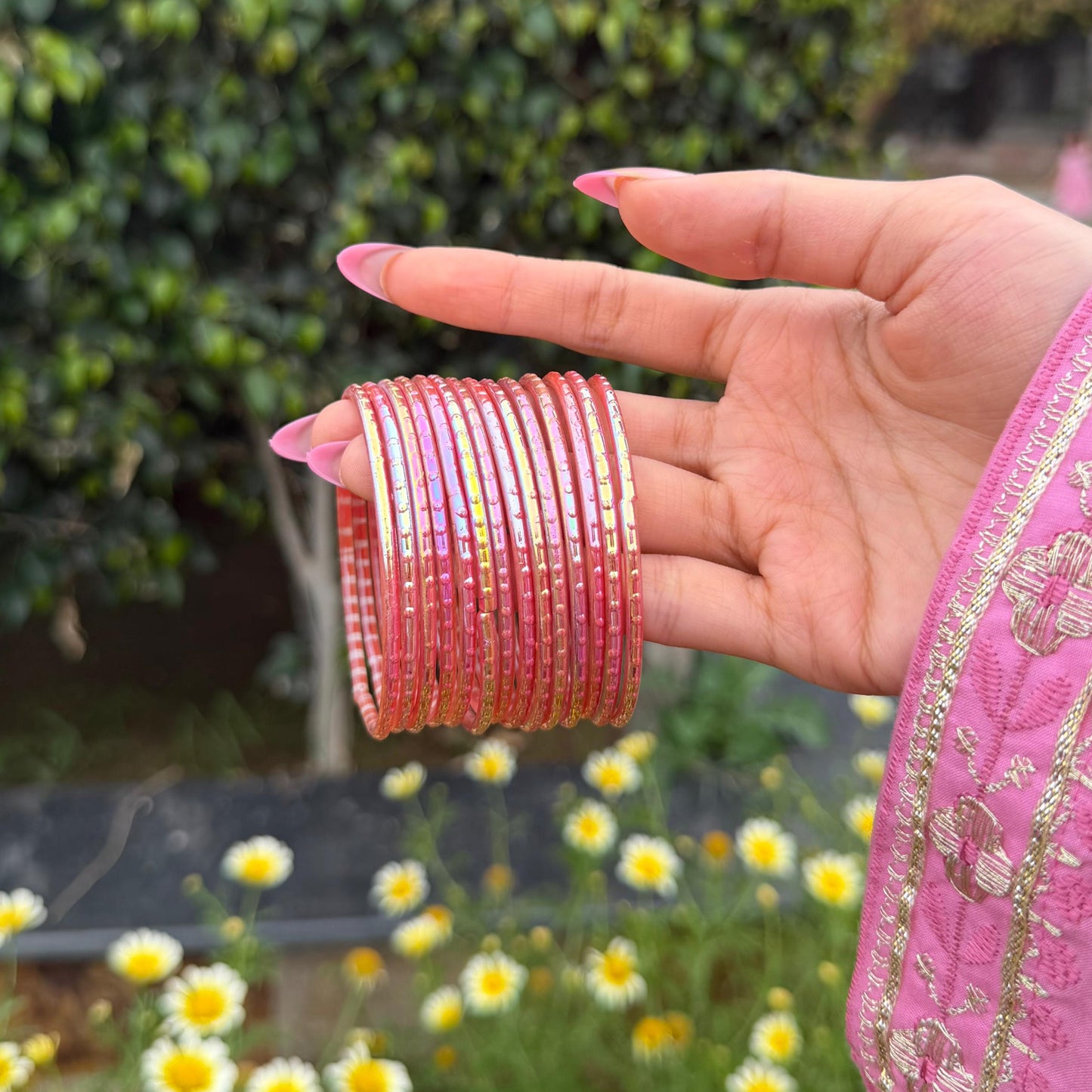 Barbie Glass Bangles-Multiple Colours