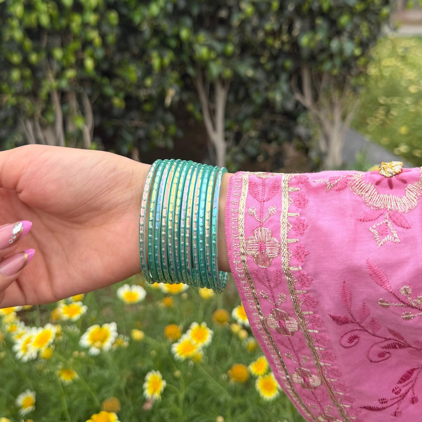Barbie Glass Bangles-Multiple Colours