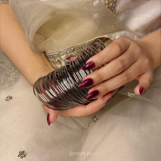 Classic Plain Metal Bangles