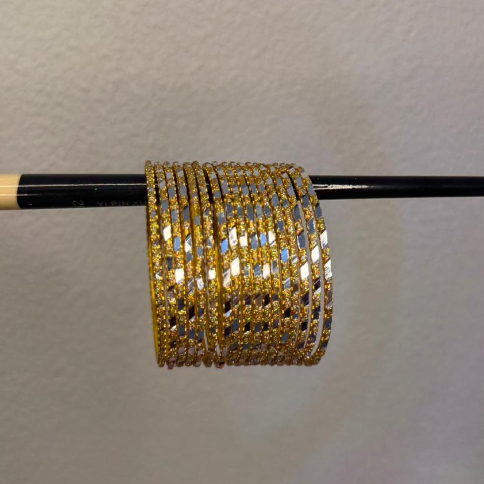 Premium Glitter Bangle set