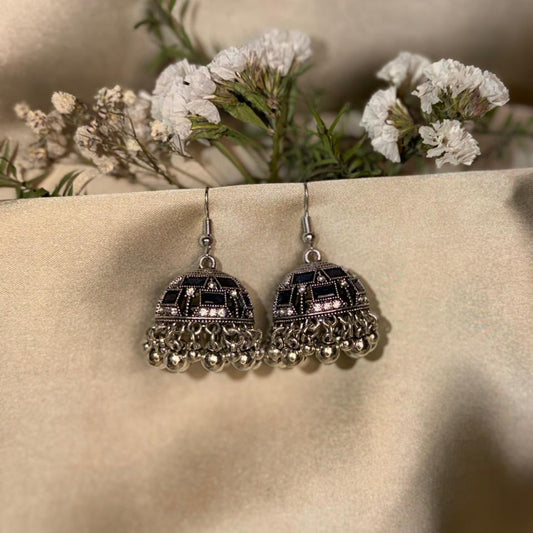 Traditional Oxidized Jhumka Collection-3 different designs
