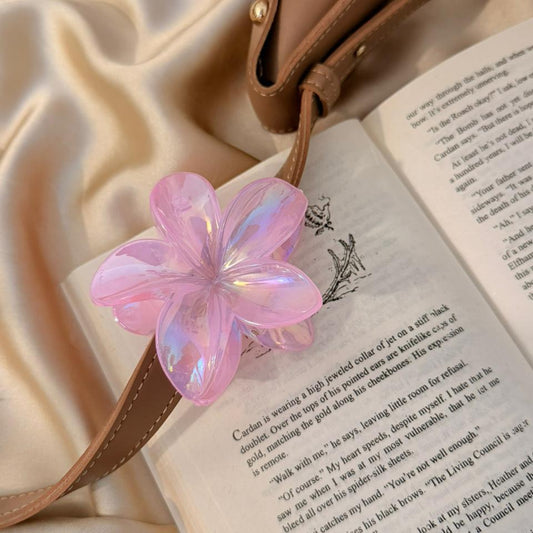 Floral Claw Clips-In Multiple Colours
