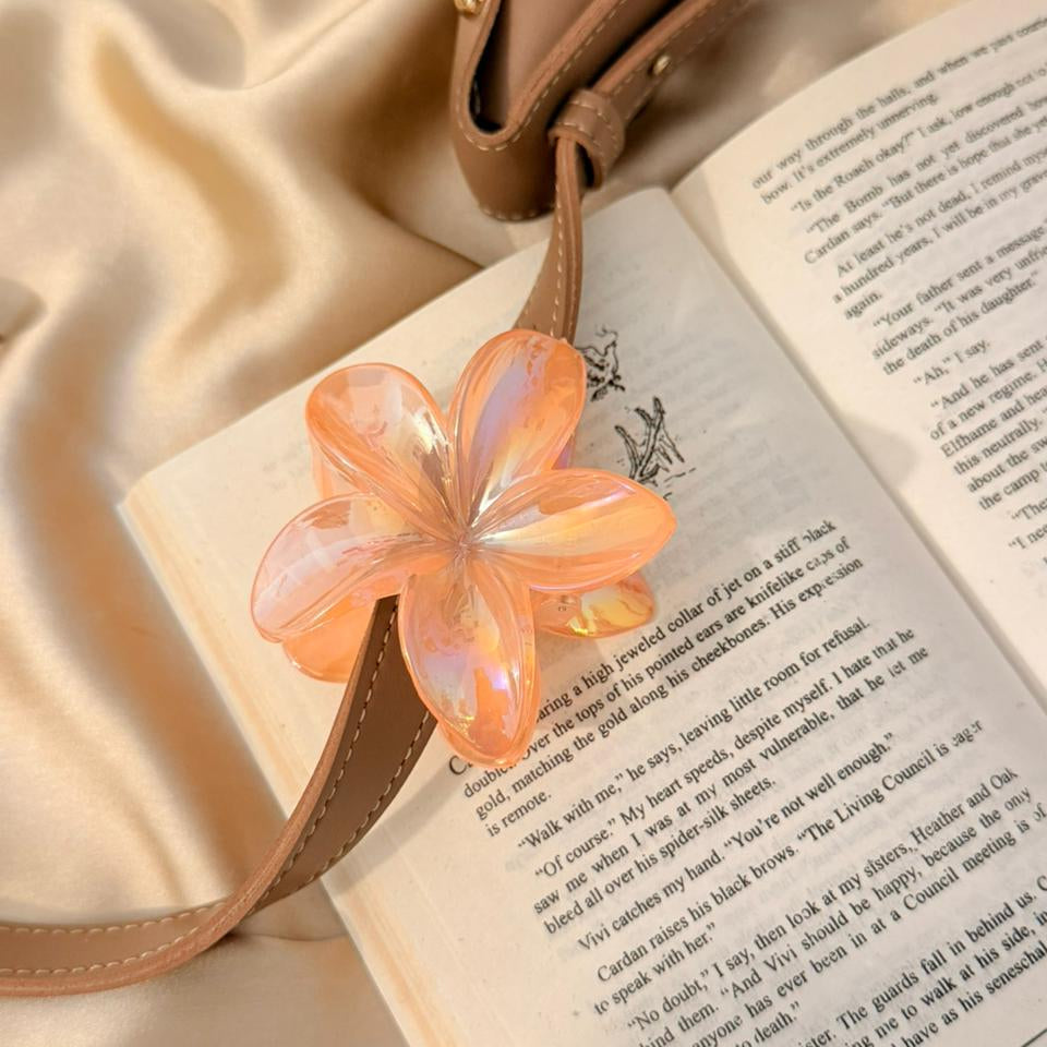 Floral Claw Clips-In Multiple Colours