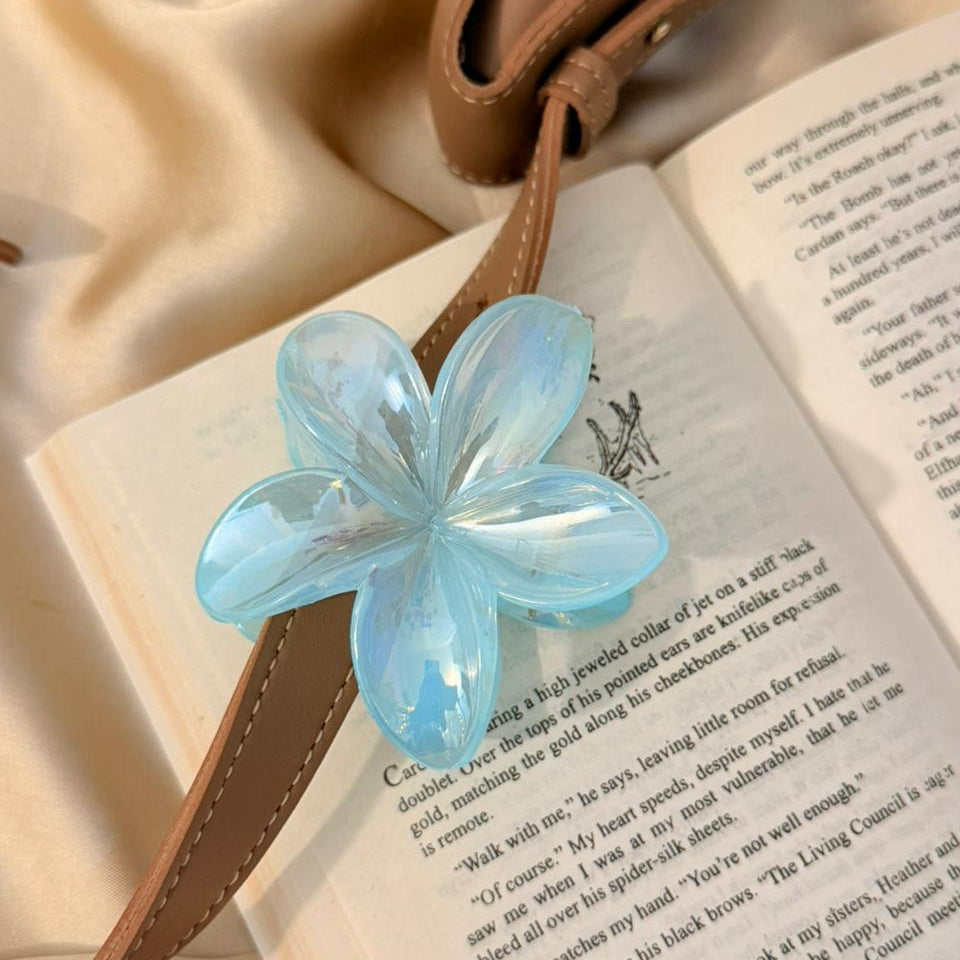 Floral Claw Clips-In Multiple Colours