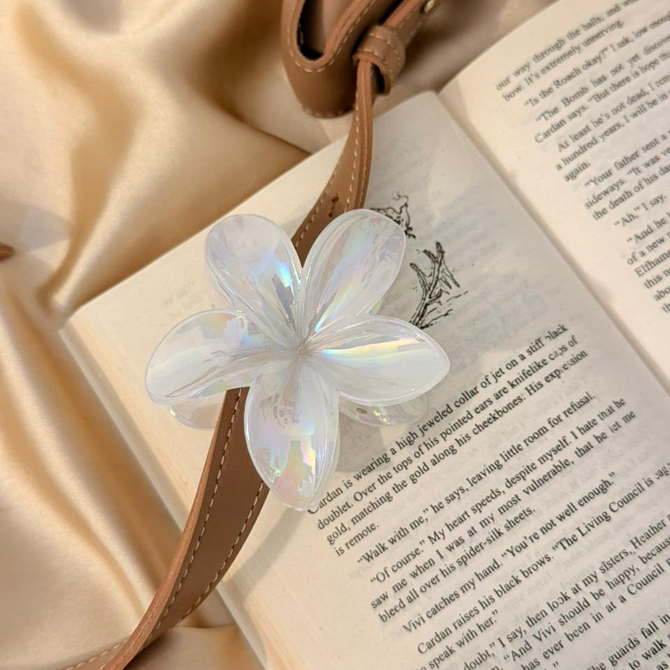 Floral Claw Clips-In Multiple Colours