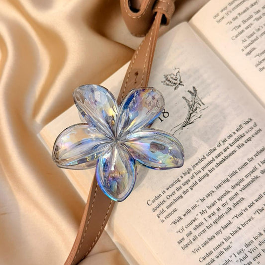 Crystal Petal Claw Clips-In Multiple Colours