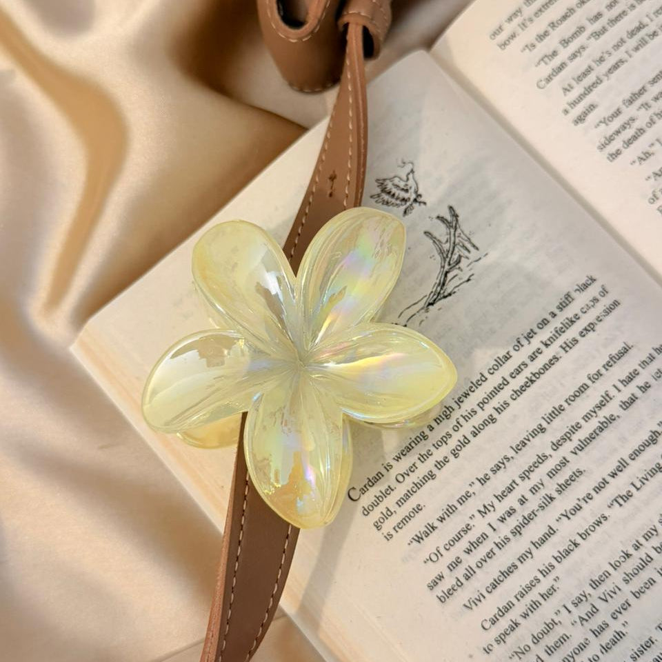 Floral Claw Clips-In Multiple Colours