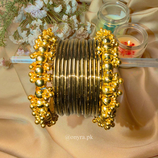 Traditional Gajra Kada Bangles Sets