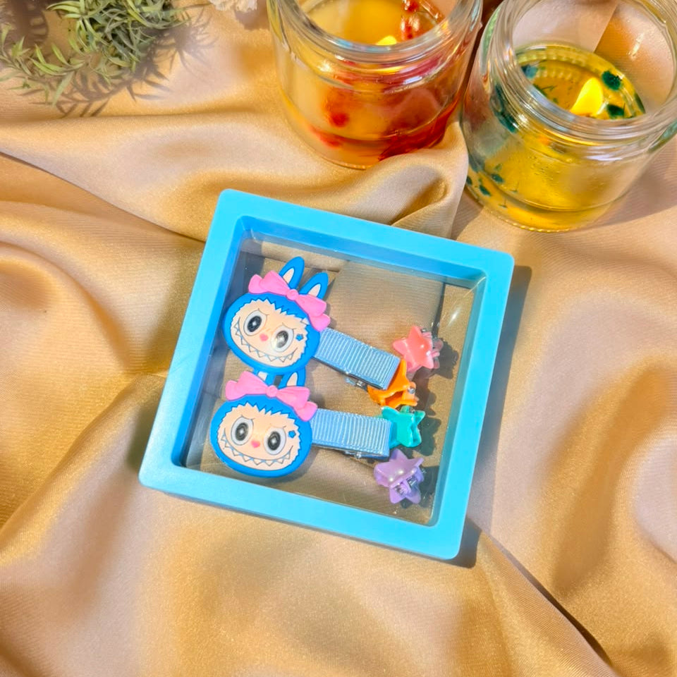 Cute Character Hair Clips Sets