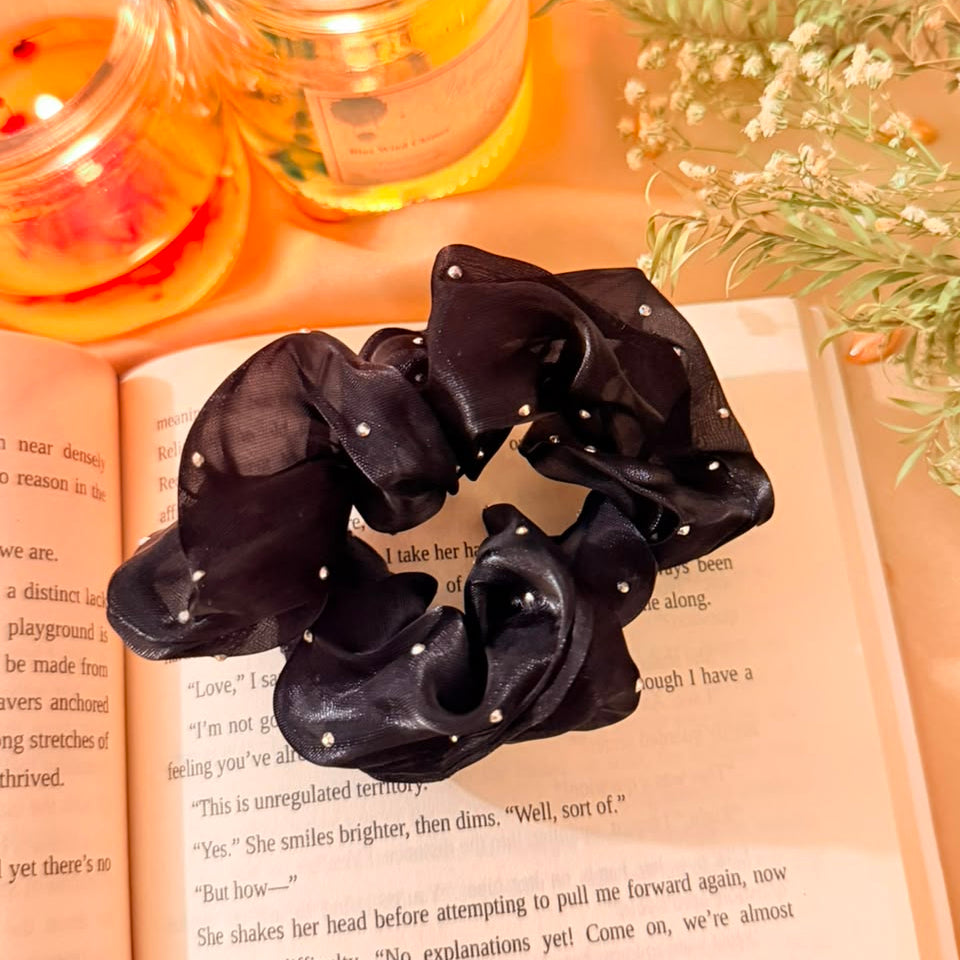 Sparkle Scrunchies-In Multiple Colours