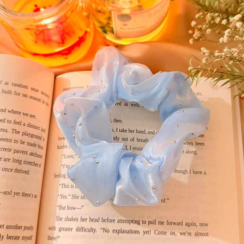 Sparkle Scrunchies-In Multiple Colours