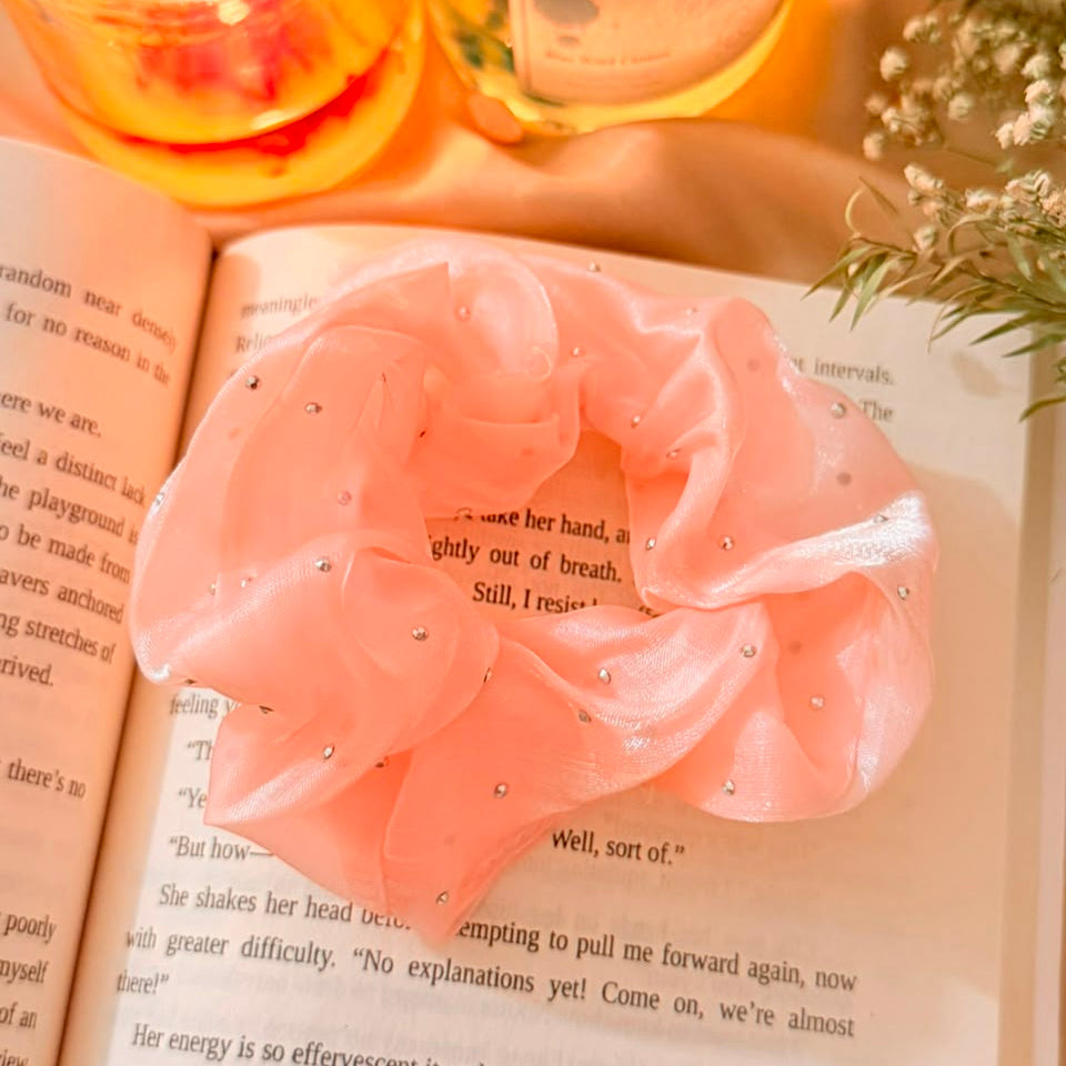 Sparkle Scrunchies-In Multiple Colours