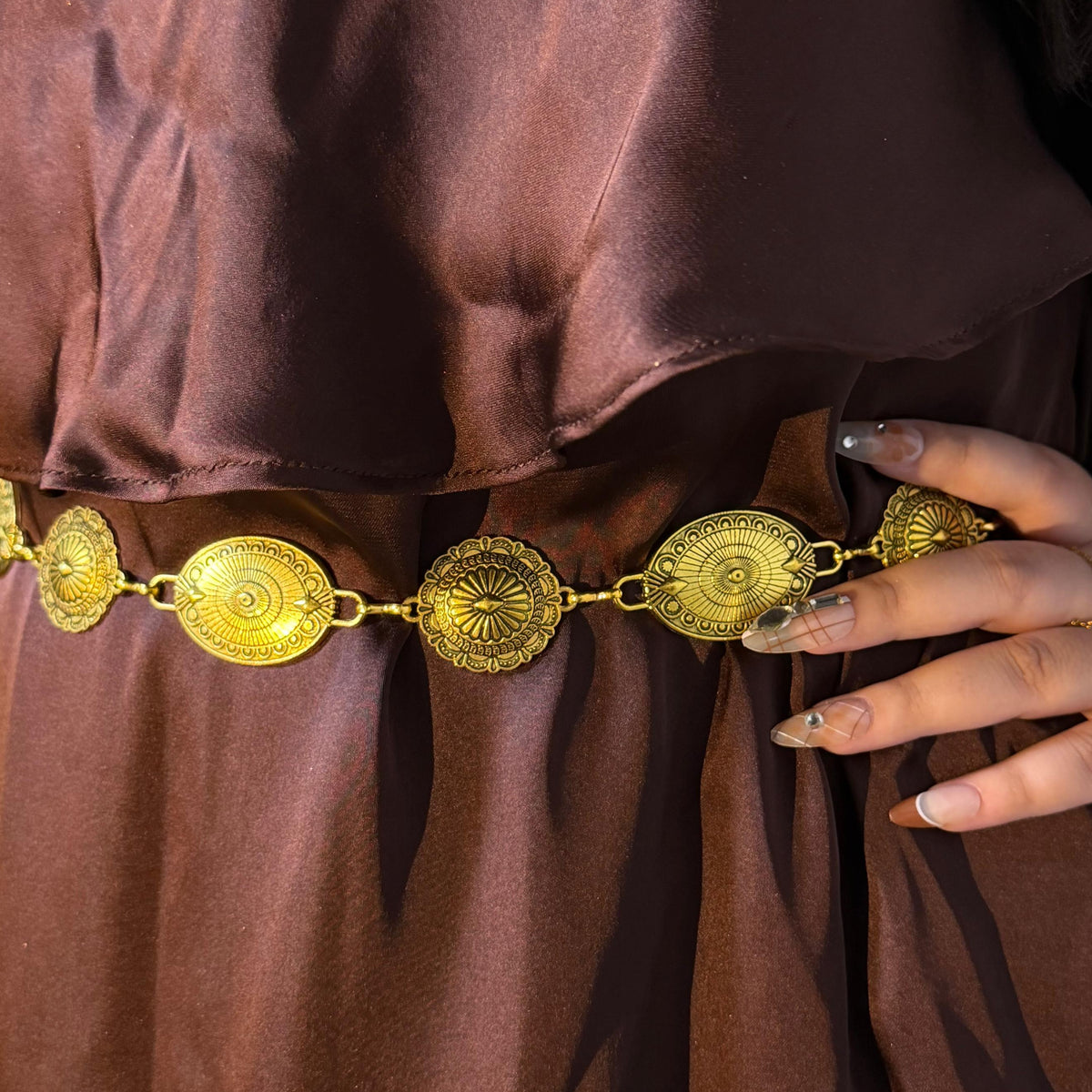 Antique Golden Waist Chain