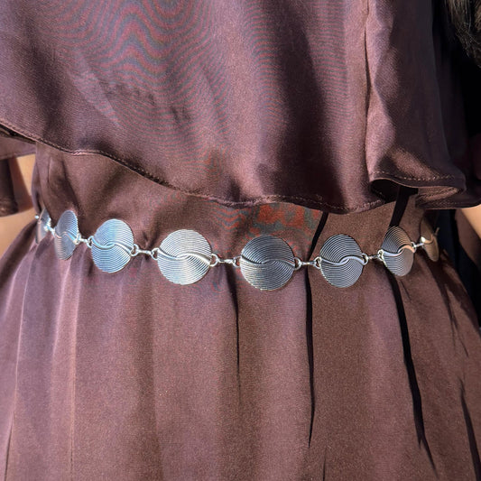Wave Disc Waist Chains-In 2 Colours