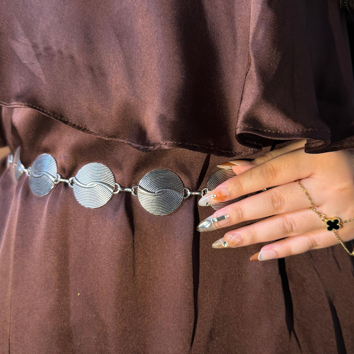 Wave Disc Waist Chains-In 2 Colours