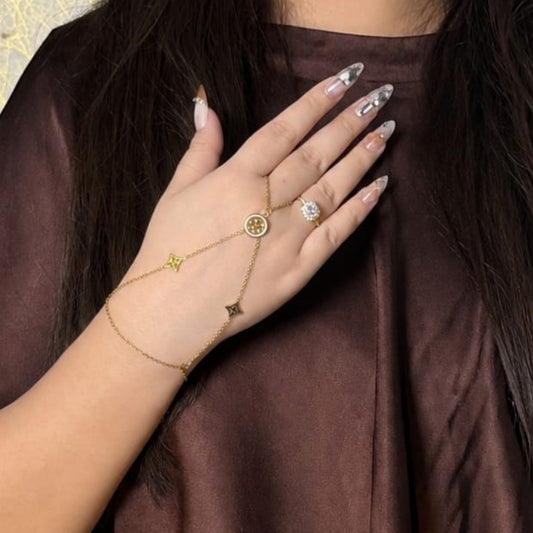 Serene Hand Chain Bracelet