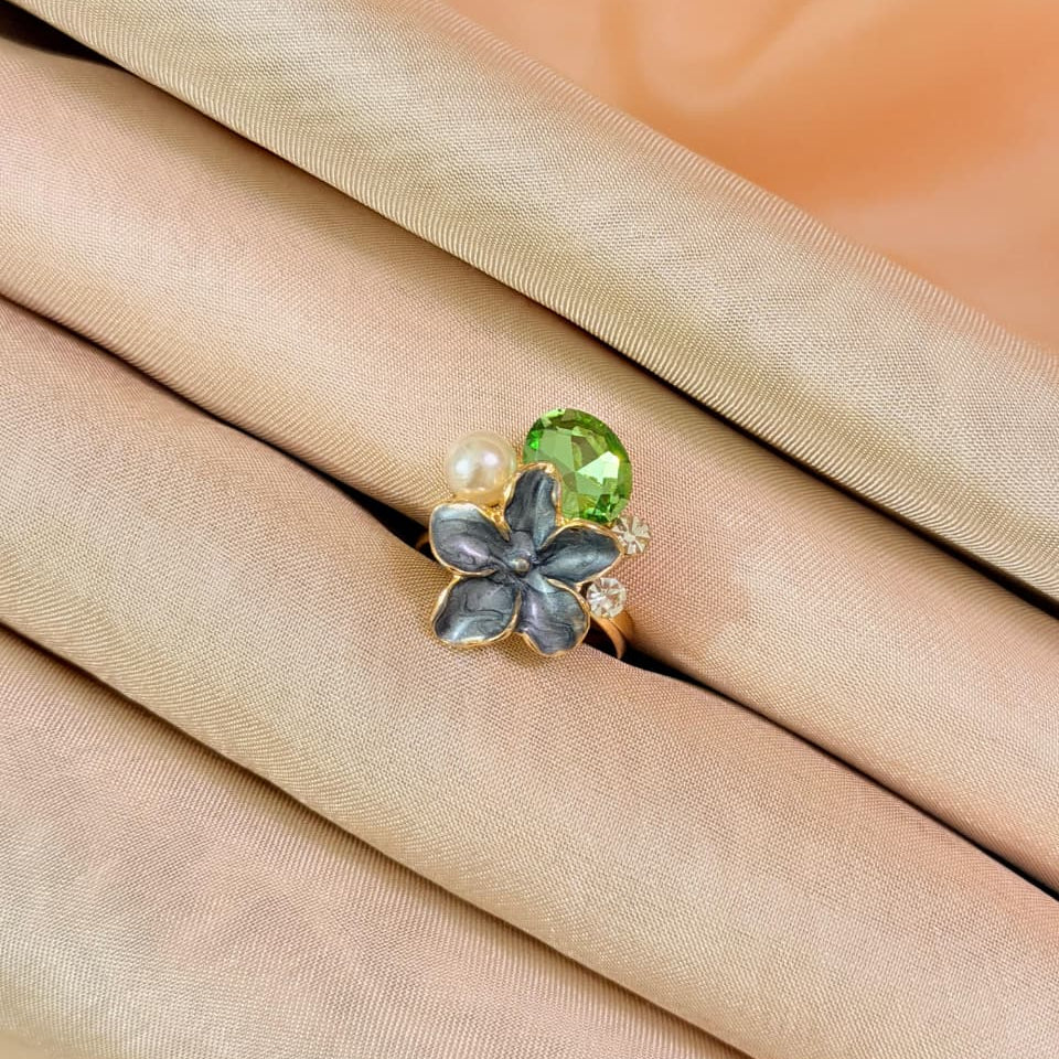 Enamel Rings Collection-In Multiple Colours