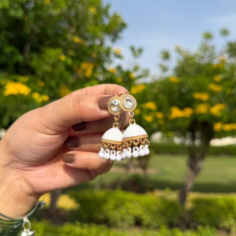 Crystal Drop Jhumka