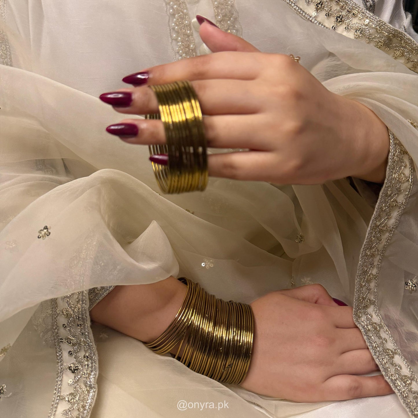 Classic Plain Metal Bangles
