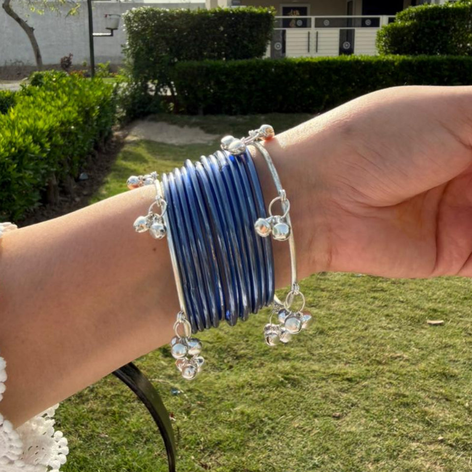 Plain Glass Bangles-Multiple Colours
