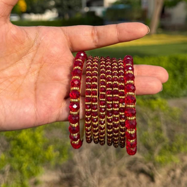 Beaded Kara Sets-In 3 Colours
