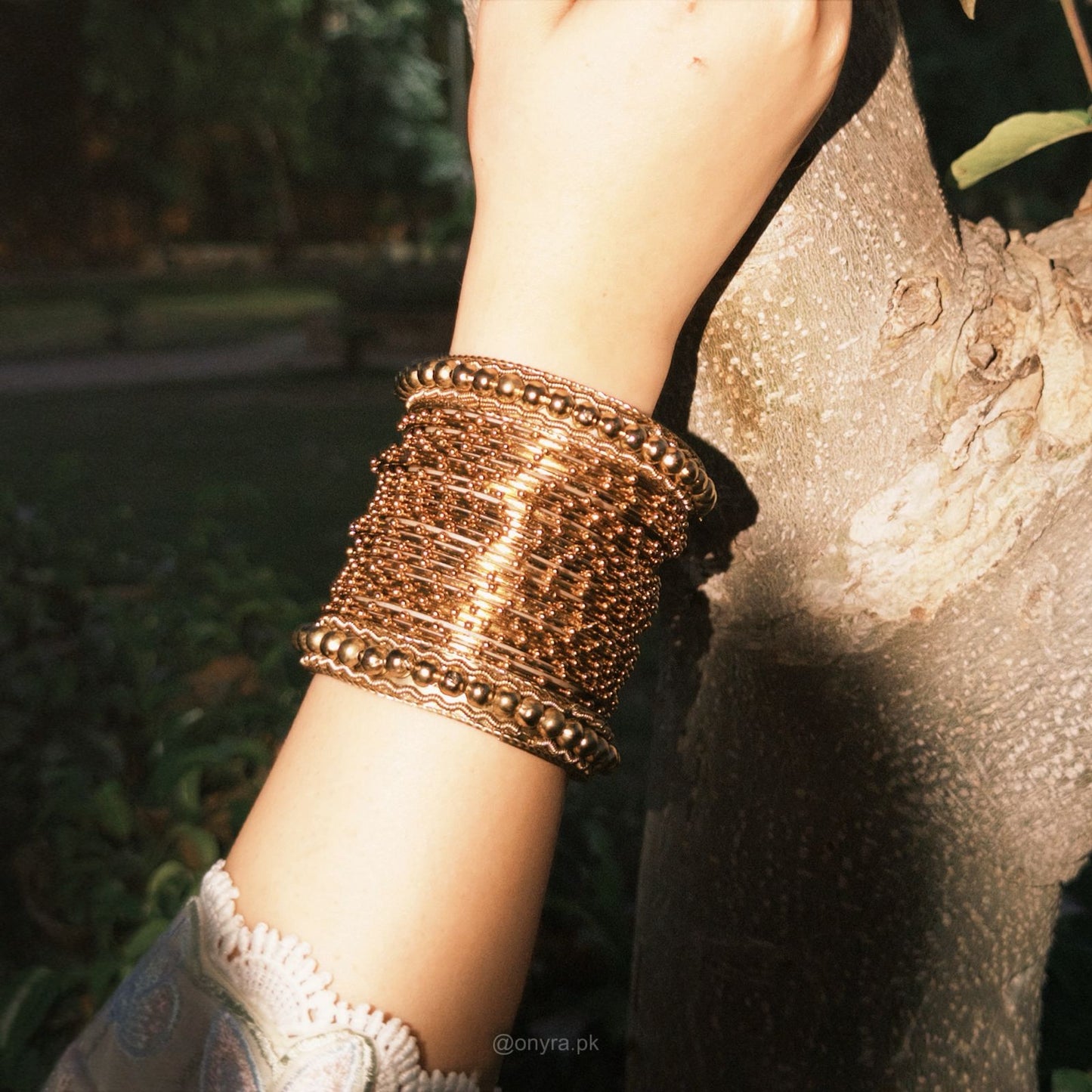 Classic Metal Bangles Set