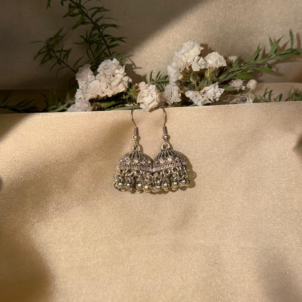 Classic Mini Jhumka Drop Earrings-In 3 colours