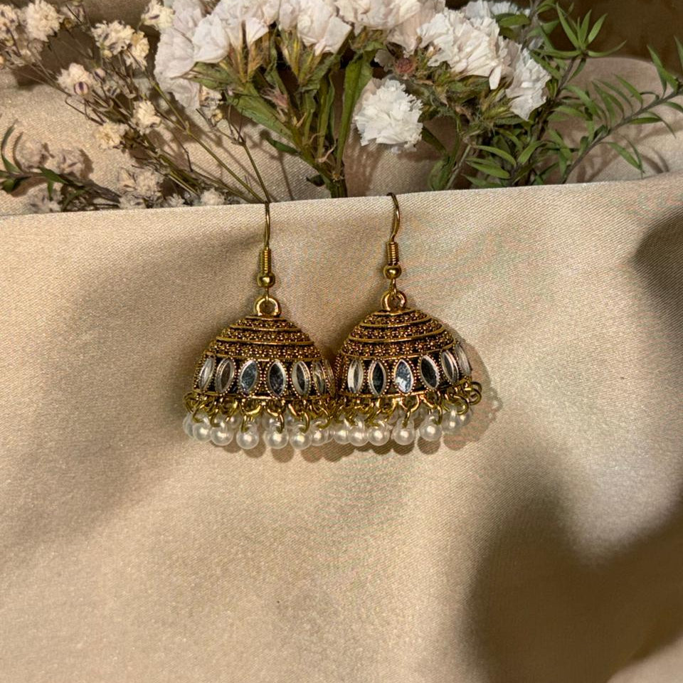Traditional Oxidized Jhumka Collection-3 different designs